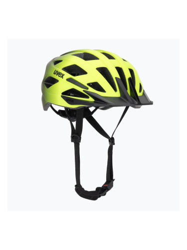 Велосипедна каска UVEX I-vo 2 neon yellow/black matt