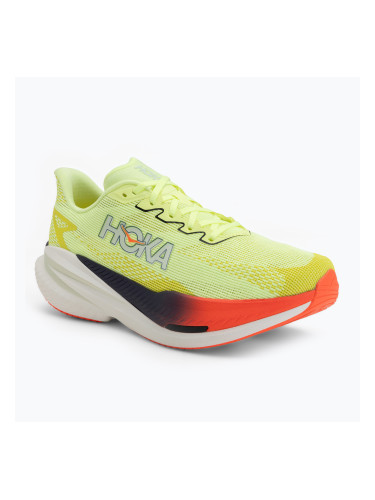 Мъжки обувки за бягане Hoka Mach X 3 Wide neon yuzu/squid ink