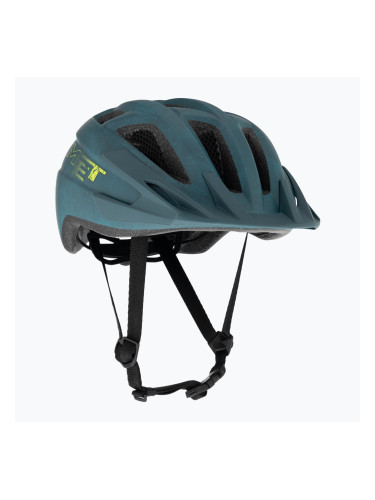 Детска велосипедна каска MET Crackerjack petrol matt