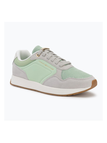 Дамски обувки Tommy Hilfiger Chic Eva Runner Mesh gentle jade/grey whisper