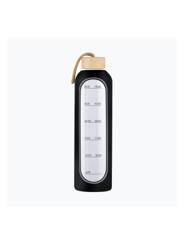 Бутилка KiCA Hydro 1000 ml black
