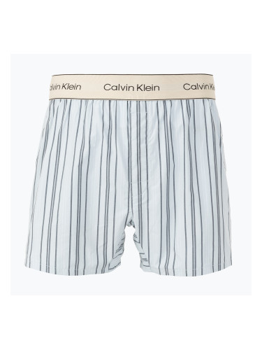 Боксерки Calvin Klein LV00NM2945 Boxer Trad majorca stripe breezy blue