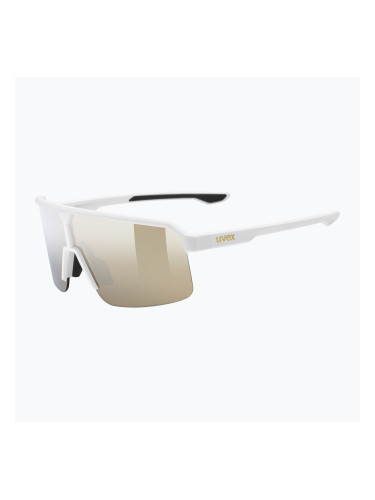 Слънчеви очила UVEX Ramp white matt/mirror gold