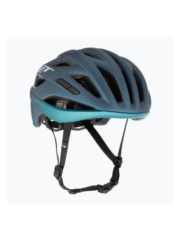 Велосипедна каска MET Estro Mips navy/teal matt