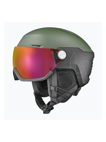 Скиорска каска Bollé V-Ryft Pure sun forest matte/photochromic red