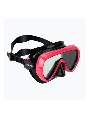 Дамска маска за гмуркане Cressi Honey 420 UV black/fuchsia/blue/orange