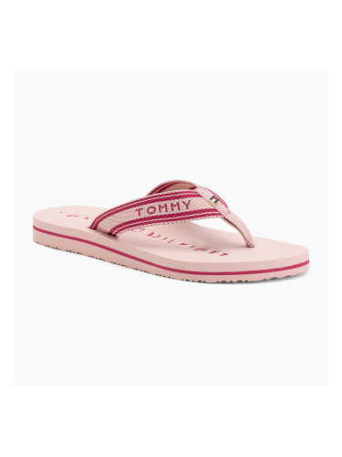 Дамски джапанки Tommy Hilfiger Webbing Summer Sandal foggy pink