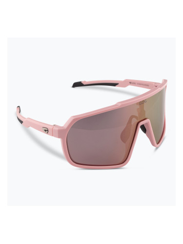 Слънчеви очила GOG Okeanos matt dusty pink/black/polychromatic pink
