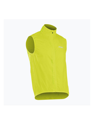 Мъжка велосипедна жилетка Northwave Vortex 2 yellow fluo