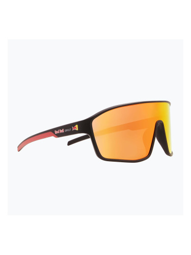Слънчеви очила Red Bull SPECT Daft черни/кафяви с червено огледало