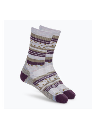 Дамски чорапи Smartwool Hike Light Cushion Margarita Crew purple eclipse