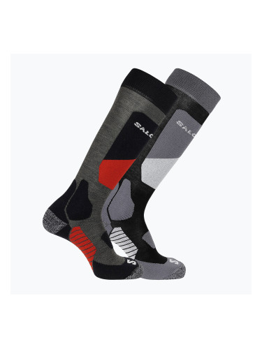 Скиорски чорапи Salomon S/Access 2 чифта copen blue/ beluga