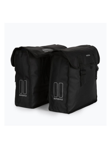 Двойна задна чанта за велосипед Basil Mara black B-17022