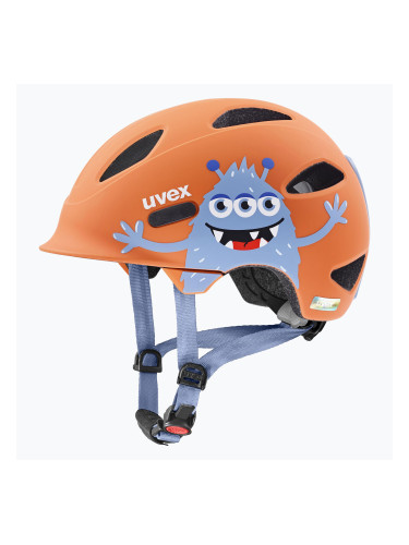 Детска велосипедна каска UVEX Oyo Style monster papaya matt