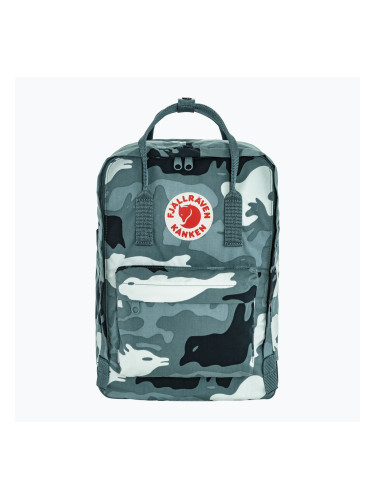 Градска раница Fjällräven Kanken Graphics Laptop 15“ 18 l nimbus blue/hidden animals