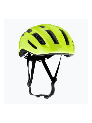 Велосипедна каска MET Miles yellow glossy