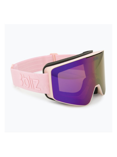 Скиорски очила Bliz G001S matte pink/brown/pink multi