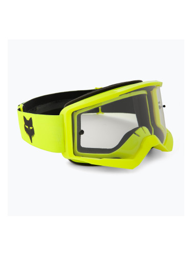 Предпазни очила за колоездене Fox Racing Main Core fluorescent yellow/clear