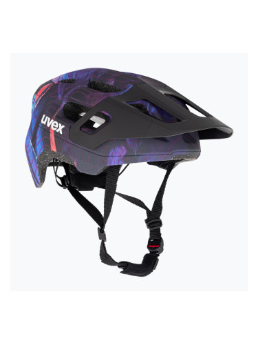 Детска каска за велосипед UVEX React MIPS Jr galaxy алтиметър мат