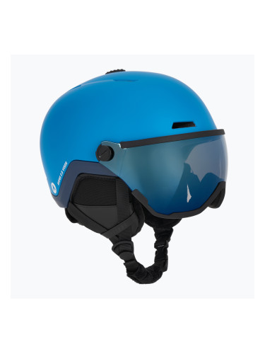 Детска скиорска каска ATTABO Avens 2.0 Jr Visor blue