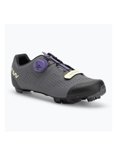 Дамски обувки за MTB колоездене Northwave Razer dark grey/dark purple
