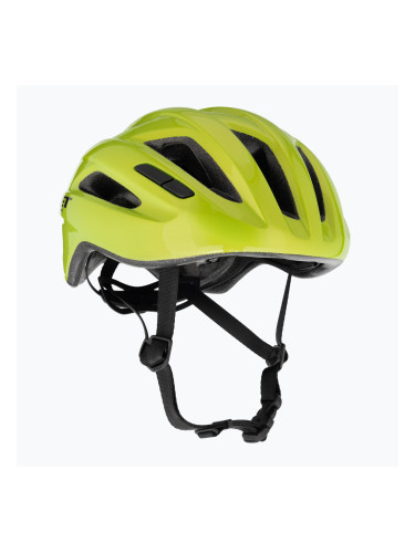 Велосипедна каска MET Idolo lime yellow metallic glossy