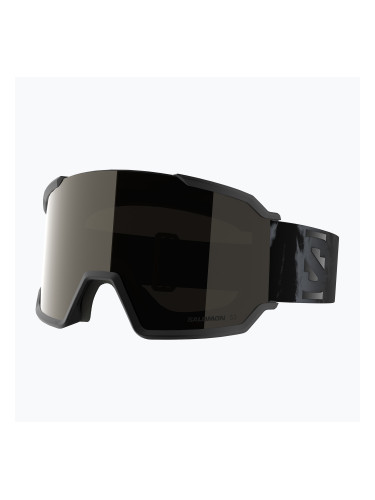 Скиорска маска Salomon S/View 3 black/ml black