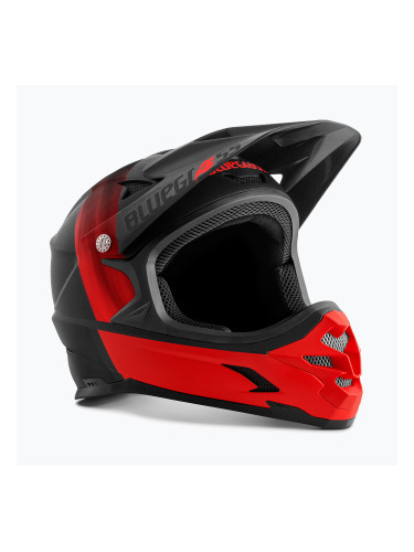 Каска за велосипед Bluegrass Intox black red matt