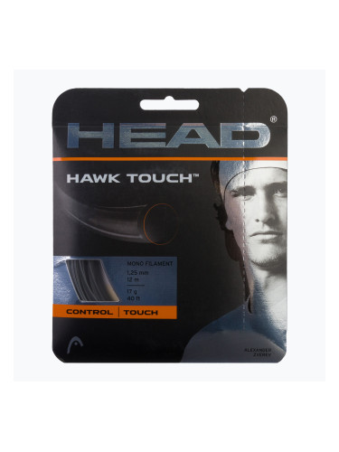 Тенис корда HEAD Hawk Touch 12 м черна 281204