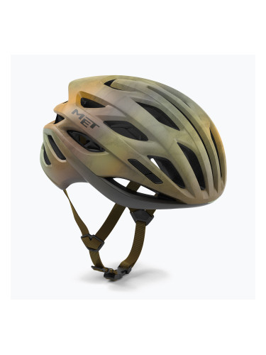 Каска за велосипед MET Estro Mips savanna matt wander le