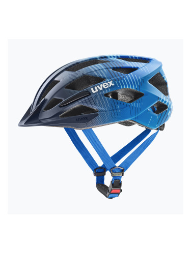 Детска велосипедна каска UVEX Air Wing 2 CC dusk/bubble blue matt