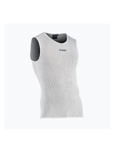 Мъжки велосипеден анцуг Northwave Light без ръкави, бял