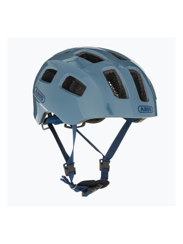 Детска велосипедна каска ABUS Youn-I 2.0, ледниково синя