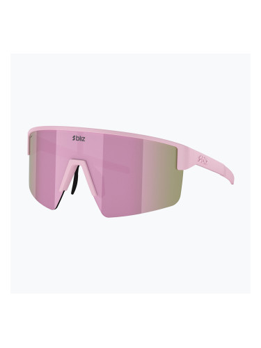 Слънчеви очила Bliz P004 Small matte pink/brown rosé multi