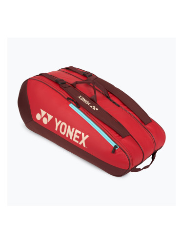 Тенис чанта YONEX 42529 Team Racquet Bag 9 pcs ruby red