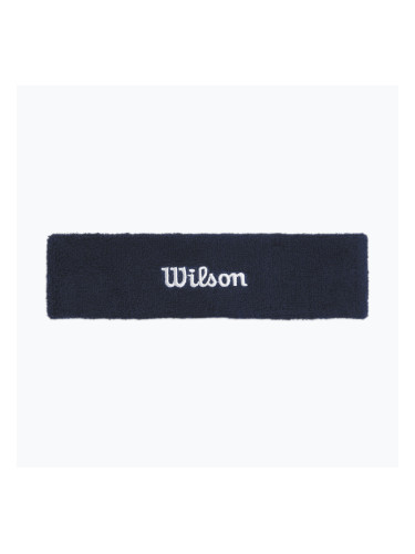 Лента за глава Wilson Headband classic navy