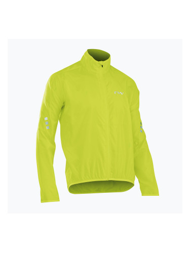 Мъжко яке за колоездене Northwave Vortex 2 yellow fluo