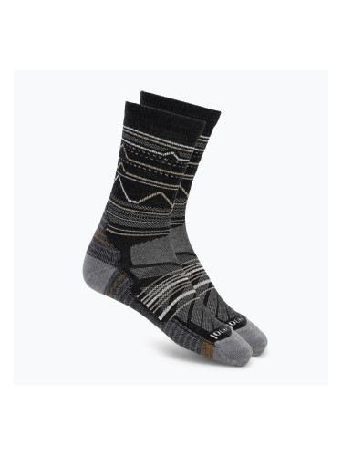 Чорапи Smartwool Hike Light Cushion Mountain Moose Crew char/ltgray