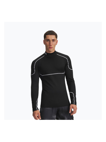 Мъжка тренировъчна блуза с дълъг ръкав Under Armour Cold Weather Grid black/black/white