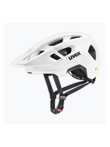 Детска велосипедна каска UVEX React MIPS Jr white matt
