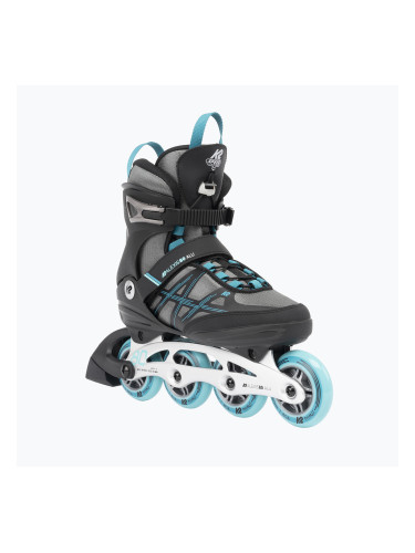 Дамски ролери K2 Alexis 80 Alu grey/cyan