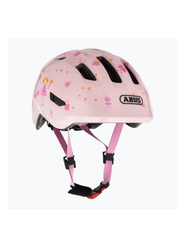 Детска велосипедна каска ABUS Smiley 3.0 rose princess