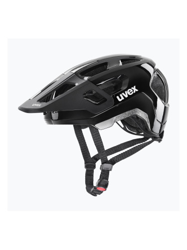 Детска велосипедна каска UVEX React Jr black matte