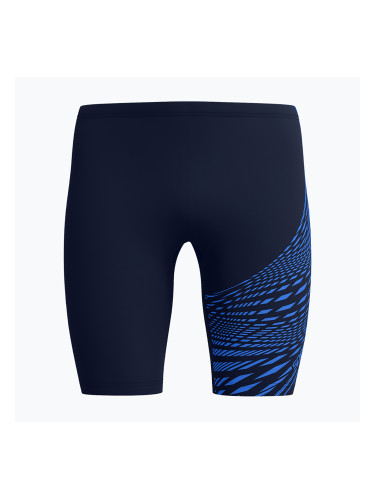 Мъжки плувни шорти тип клин Speedo Medley Logo Jammer navy/cobalt pop