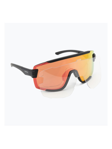 Слънчеви очила Smith Wildcat matte black/chromapop red mirror