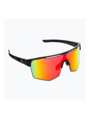 Очила за велосипед GOG Athena матово черно / полихромно червено E508-1