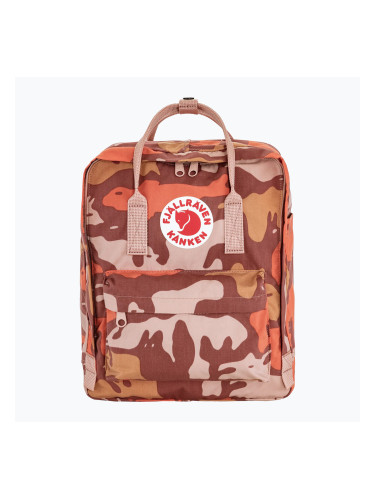 Градска раница Fjällräven Kanken Graphics 16 l chalkrose/hidden animals