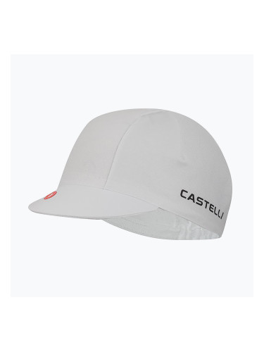 Колоездачна шапка Castelli Logo white