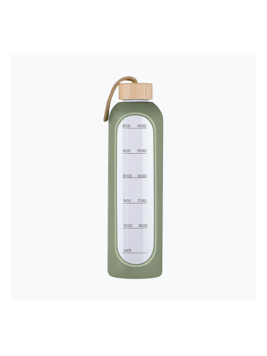 Бутилка KiCA Hydro 1000 ml olive