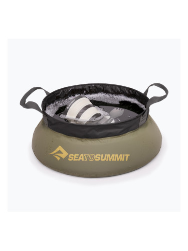 Туристическа мивка Sea to Summit Kitchen Sink 20 l burnt olive